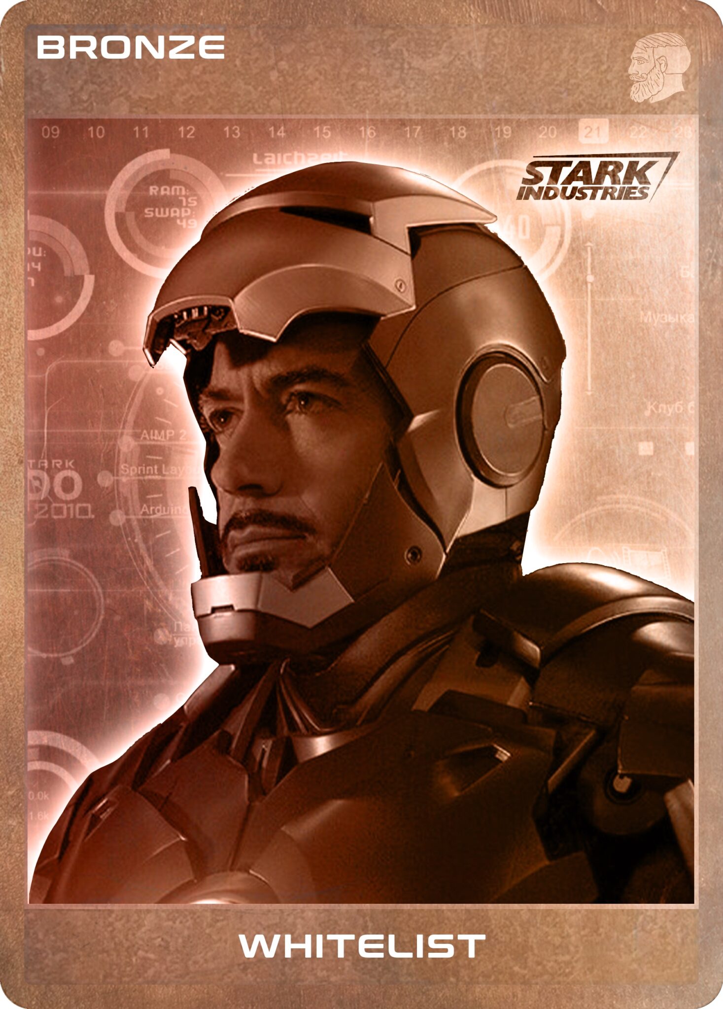 Bronze Carte 7 (Iron Man)