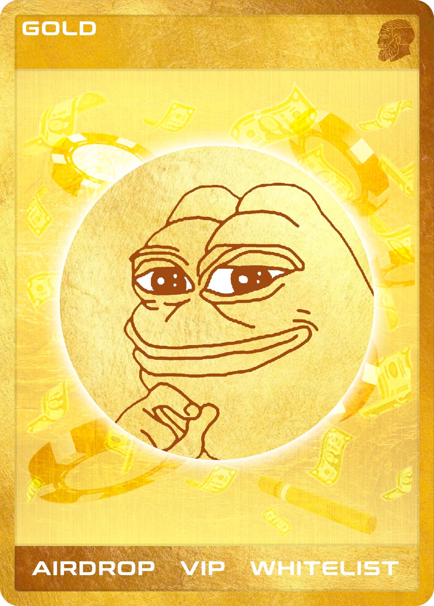 Gold Carte 1 (pepe)